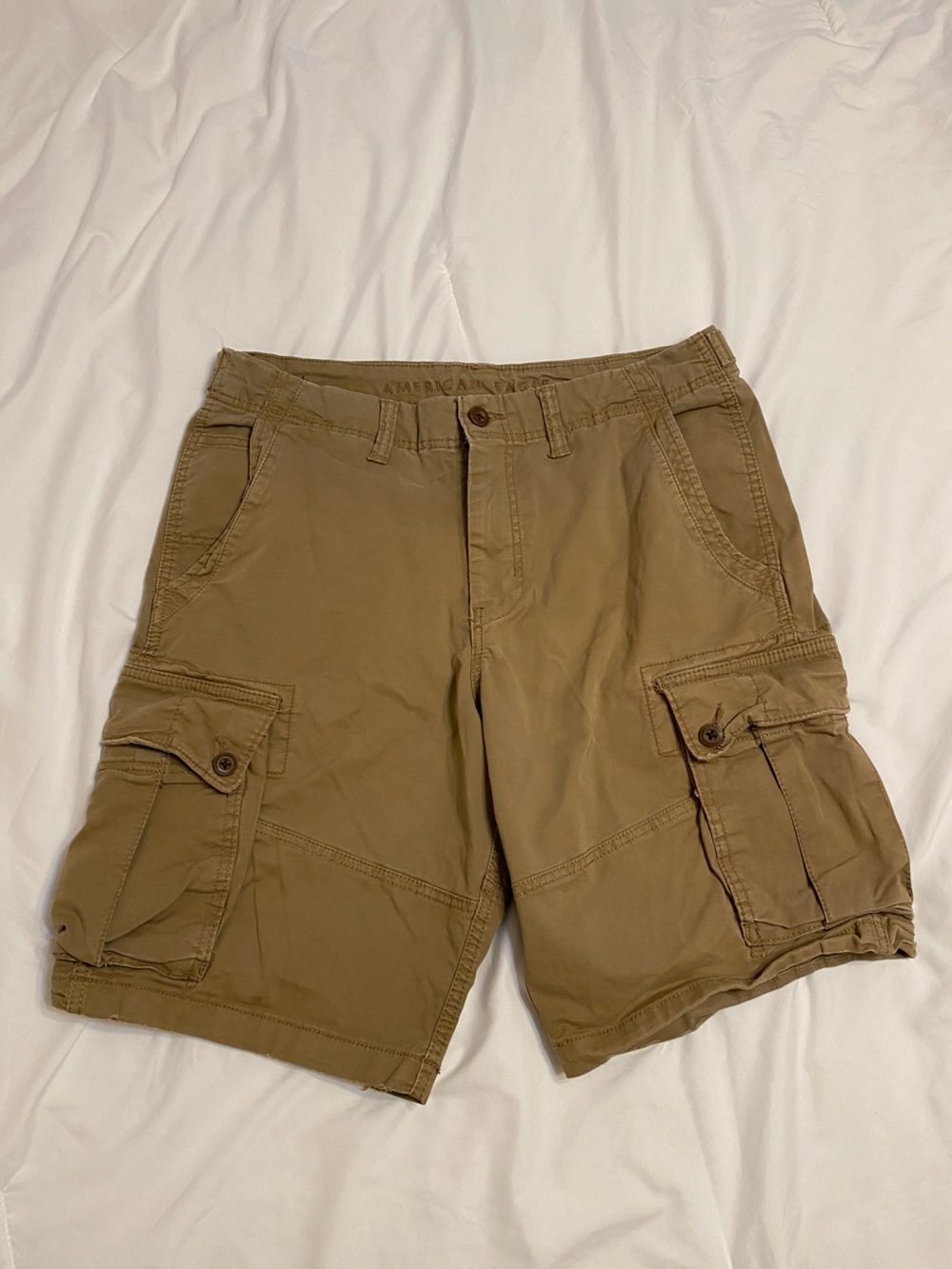 American Eagle Outfitters Men's Cargo Shorts - Brown